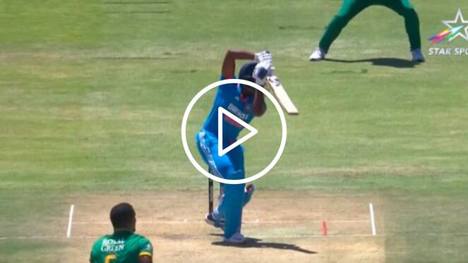 [Watch] Sai Sudharsan Unfurls Majestic Cover Drive Off Williams In SA vs IND 3rd ODI